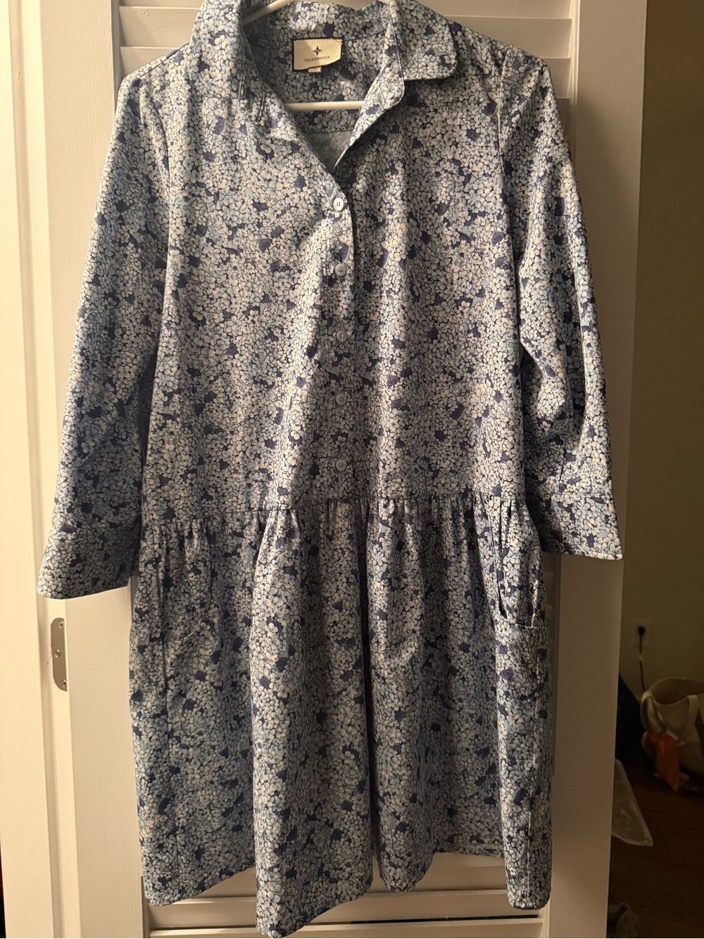 Tuckernuck Blue Hydrangea Dress